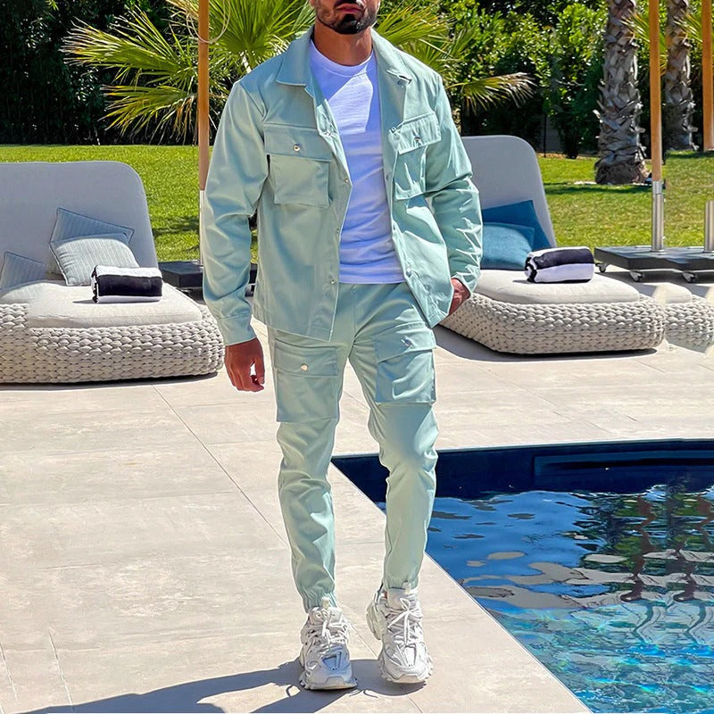Casual 2-Piece Tracksuit Set