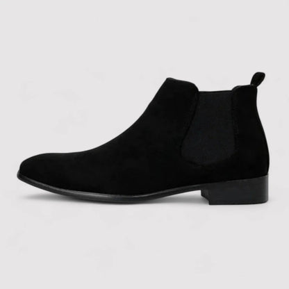 Comfortable Suede Ankle Chelsea Boots