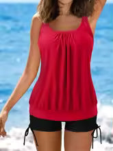 Comfortable Women's Swimsuit Set - Quick Dry Tankini