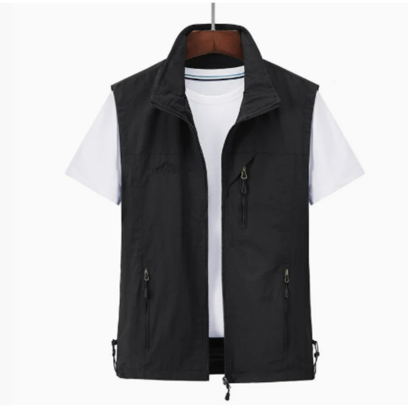 Classic Zip Up Work Vest for Men - EasyApparels