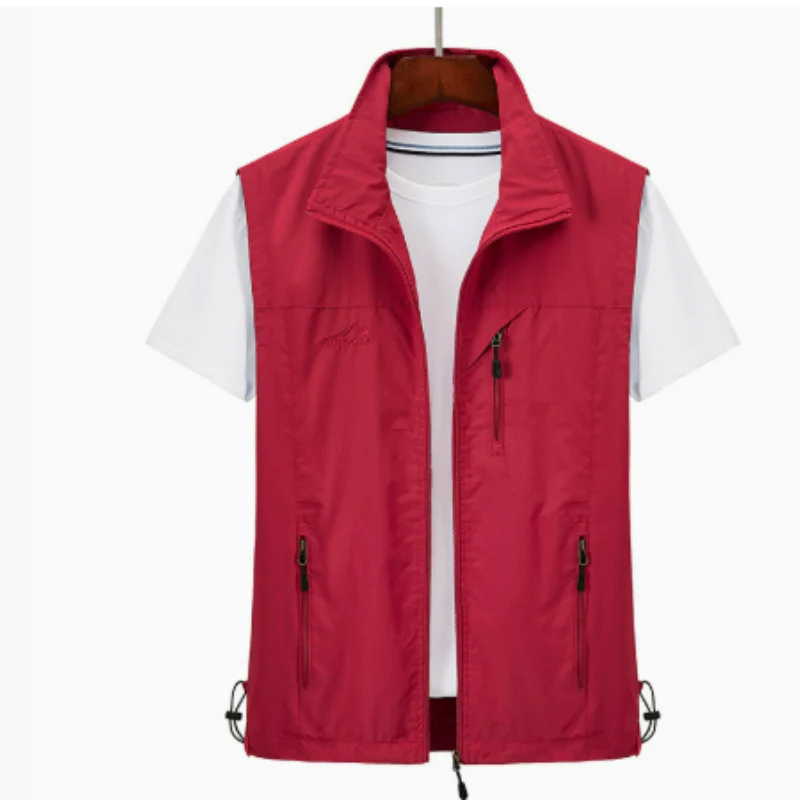 Classic Zip Up Work Vest for Men
