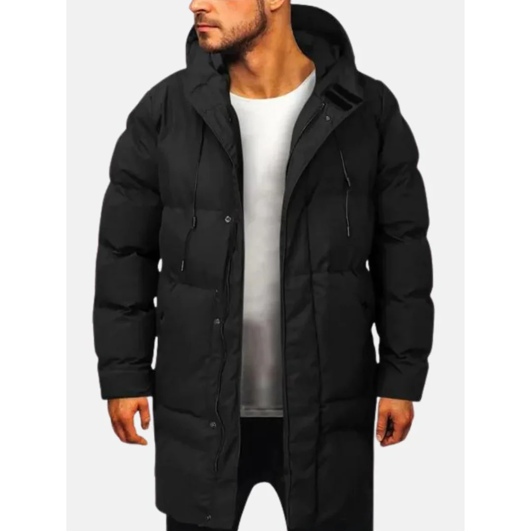 Waterproof Hooded Parka Jacket for Men - EasyApparels