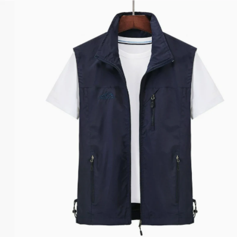 Classic Zip Up Work Vest for Men