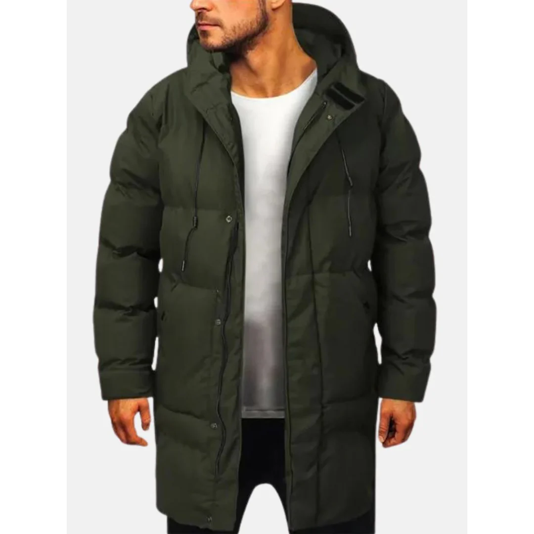 Waterproof Hooded Parka Jacket for Men
