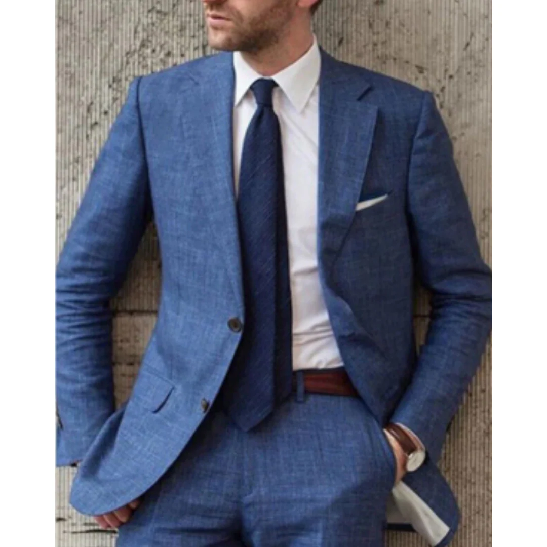 Slim Fit Men's Wool Blazer Jacket