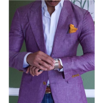 Slim Fit Men's Wool Blazer Jacket