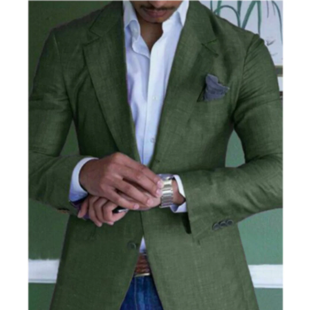 Slim Fit Men's Wool Blazer Jacket - EasyApparels