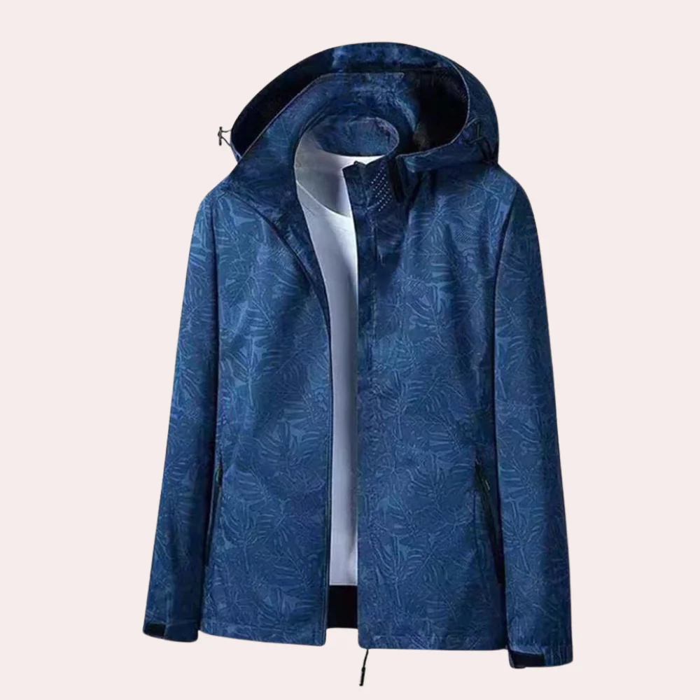 Slim Fit Women's Coat with Removable Hood and Zip Pockets