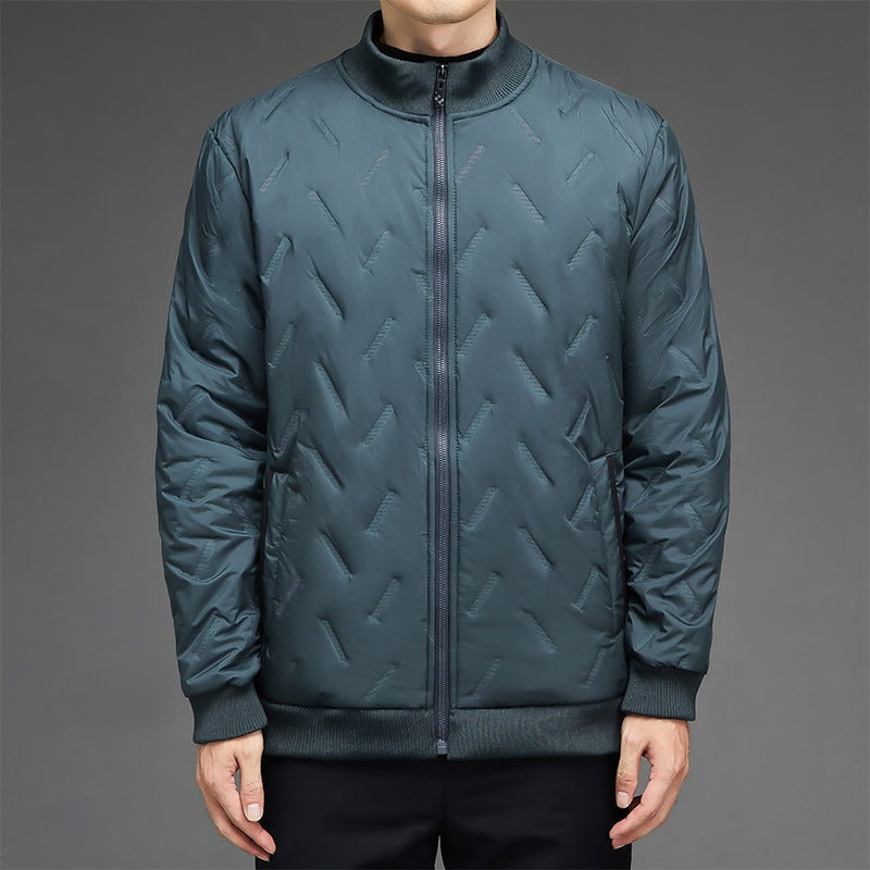 Warm Men's Padded Parka Jacket - EasyApparels