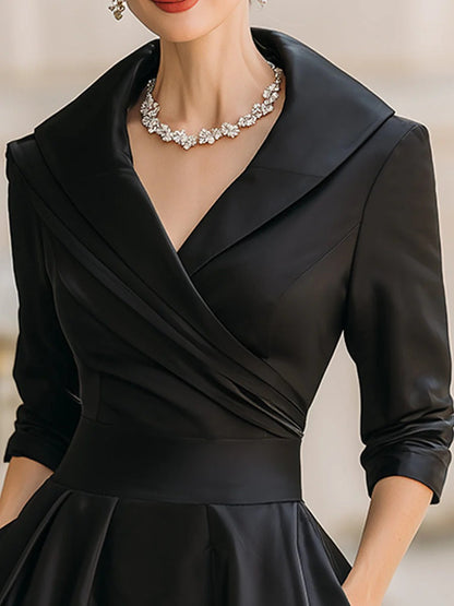 Classic Elegant Floor Length Evening Dress