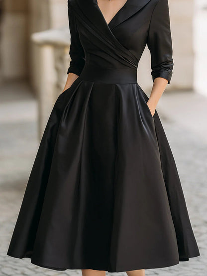 Classic Elegant Floor Length Evening Dress