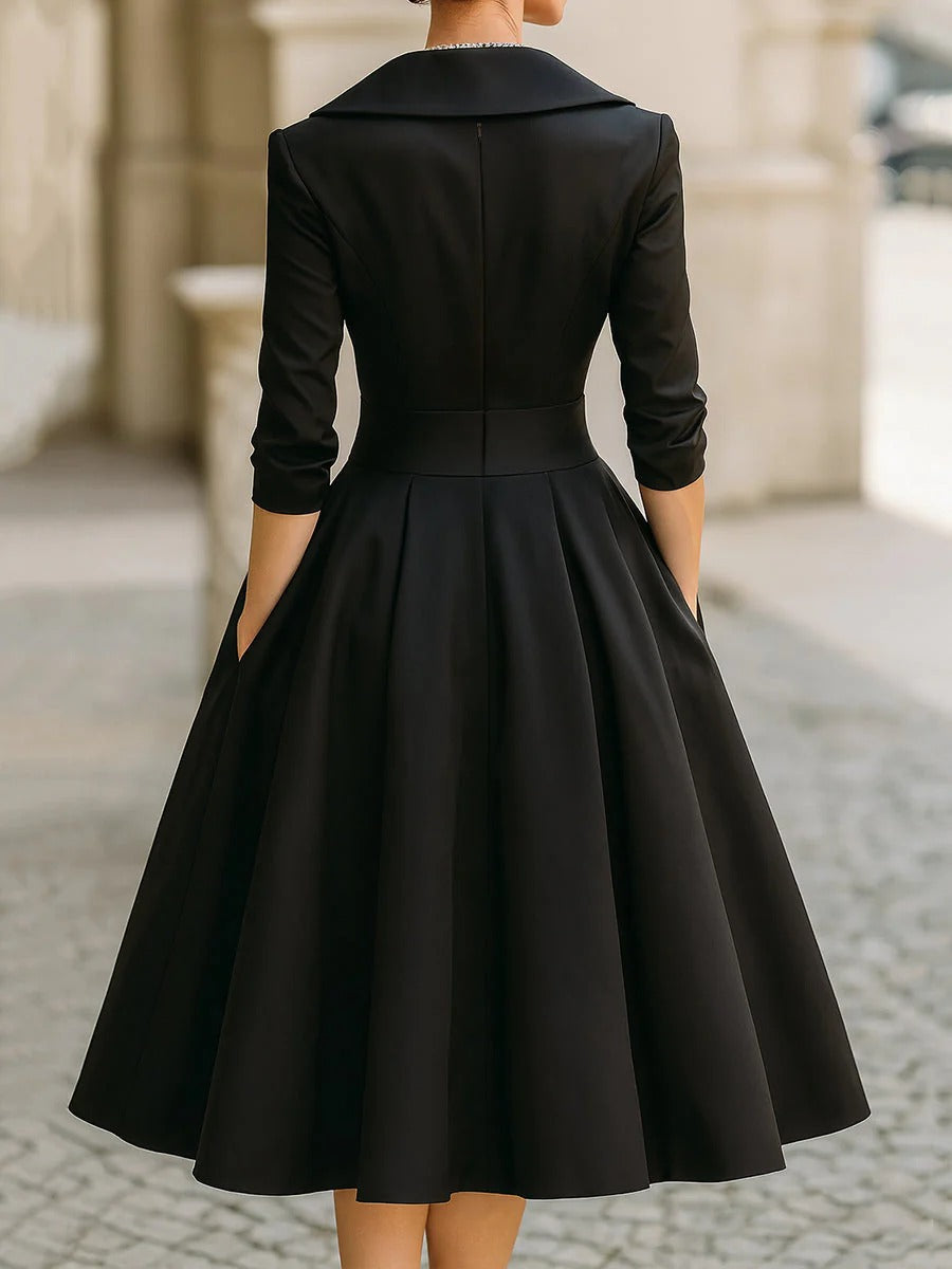 Classic Elegant Floor Length Evening Dress