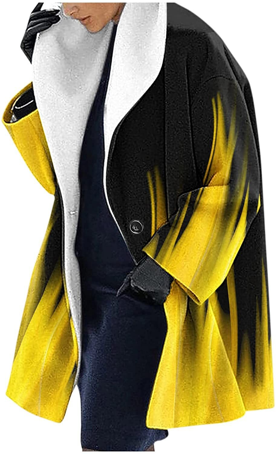 Cozy Wool Women's Floral Parka Jacket