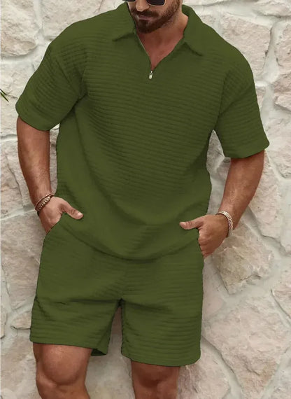 Breathable Cotton Summer Clothing Set