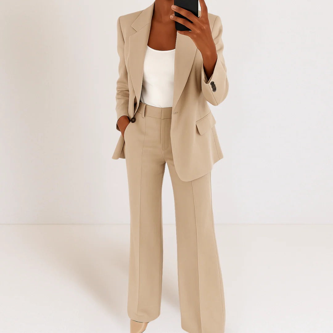 Ladies Classic Suit Jacket and Trousers