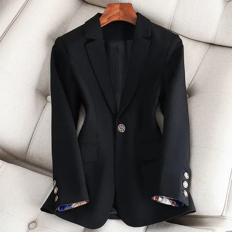 Tailored Fit Shawl Collar Blazer Jacket - EasyApparels