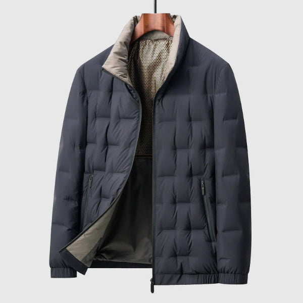 Slim Fit Men's Padded Zip Jacket