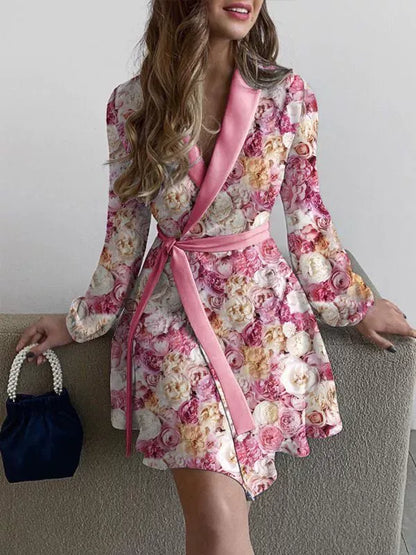 Comfy Women's Open Front Cardigan with Belted Waist