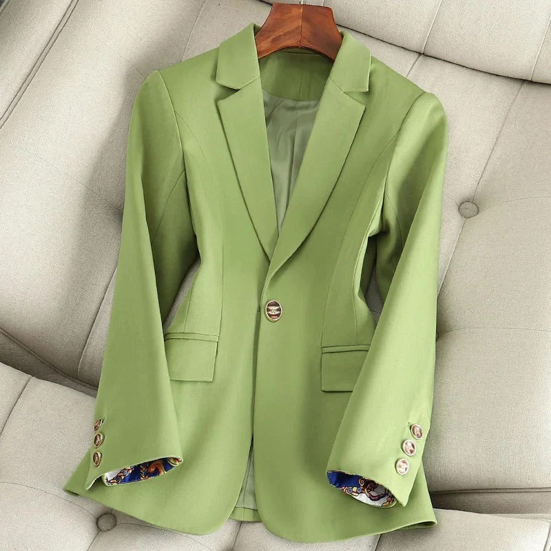 Tailored Fit Shawl Collar Blazer Jacket