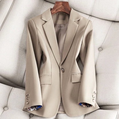 Tailored Fit Shawl Collar Blazer Jacket