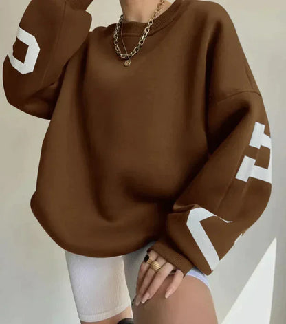 Comfortable Women's Crew Neck Sweatshirt