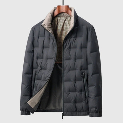 Slim Fit Men's Padded Zip Jacket - EasyApparels