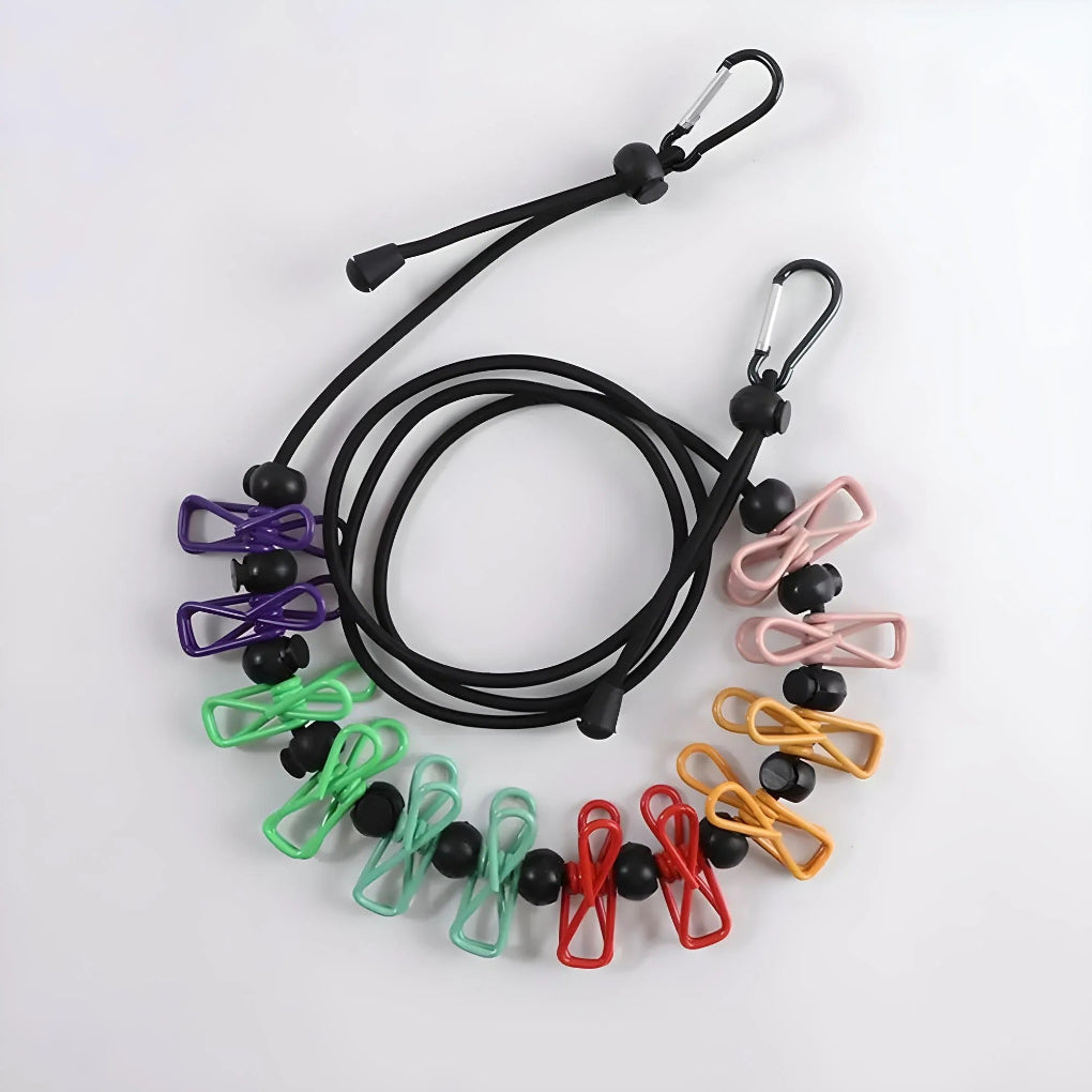 Compact Folding Drying Line – Easy Carry & Space Saving - Vossary