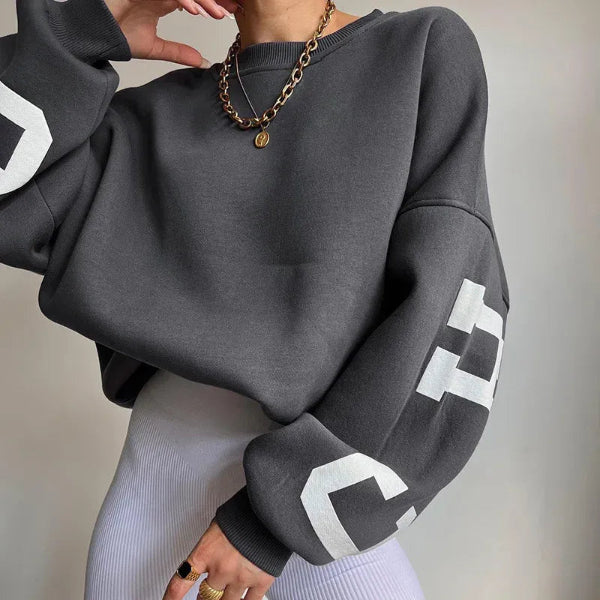 Comfortable Women's Crew Neck Sweatshirt