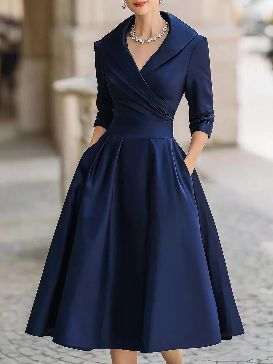 Classic Elegant Floor Length Evening Dress
