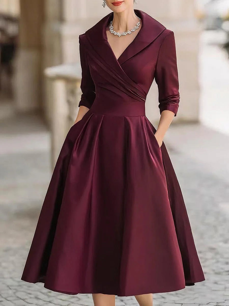 Classic Elegant Floor Length Evening Dress
