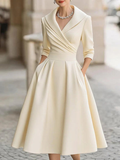 Classic Elegant Floor Length Evening Dress