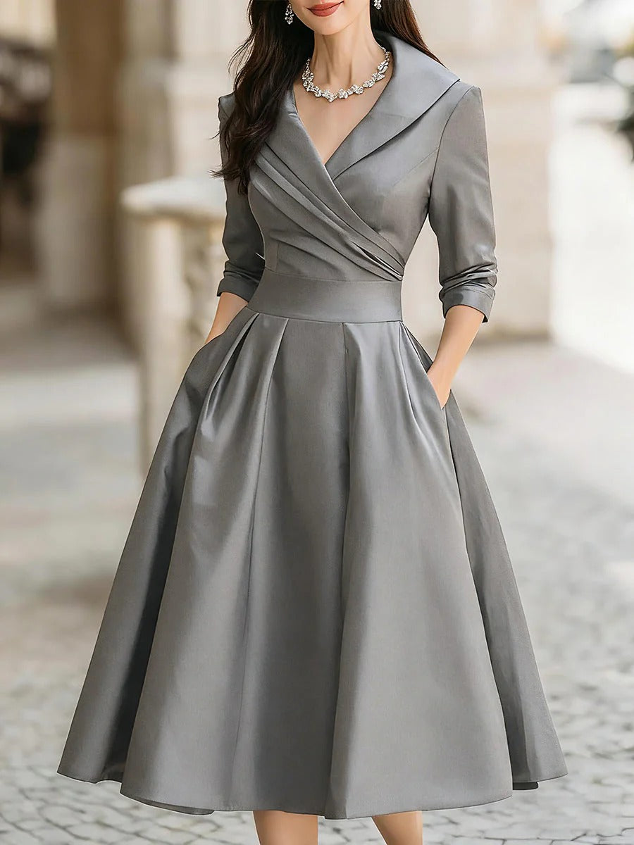 Classic Elegant Floor Length Evening Dress