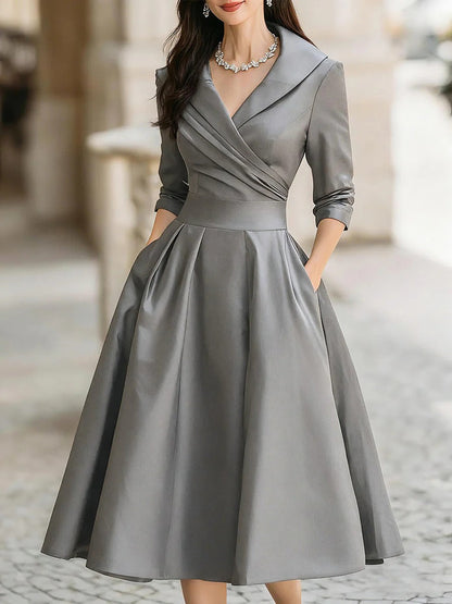 Classic Elegant Floor Length Evening Dress