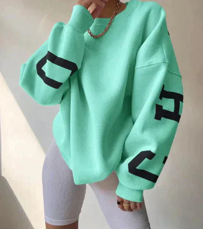 Comfortable Women's Crew Neck Sweatshirt