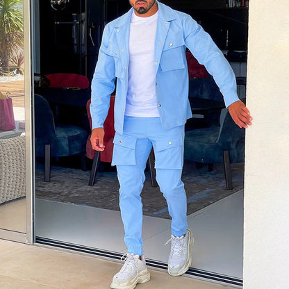 Casual 2-Piece Tracksuit Set