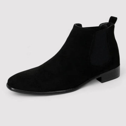 Comfortable Suede Ankle Chelsea Boots