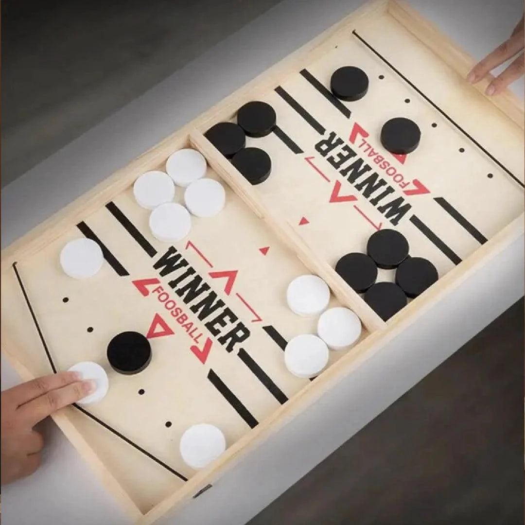 Fast Action Puck Board Game - Luxicro