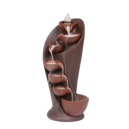 Incense Waterfall - TranquilTorch-Blue-Nora Luxe