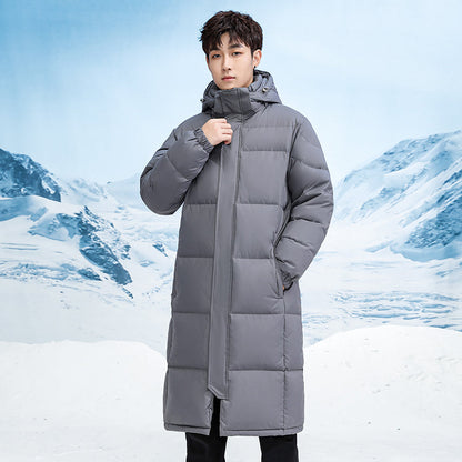 Warm Men's Down Parka Coat