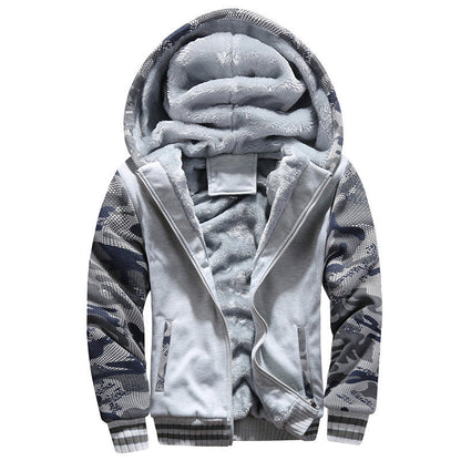 Warm Men's Fleece Hoodie – Thick Cozy Design
