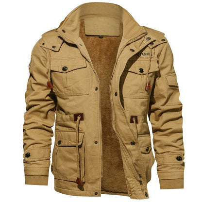 Warm Insulated Parka Coat