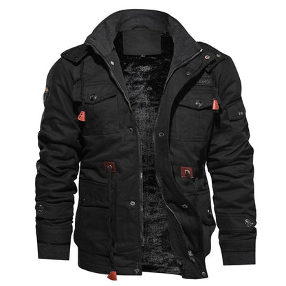 Warm Insulated Parka Coat