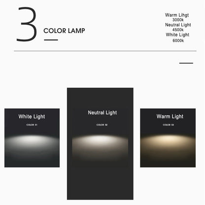 Japanese Style LED Ceiling Lamp – Renji-Warm light-Recessed light-Wood-The Livary
