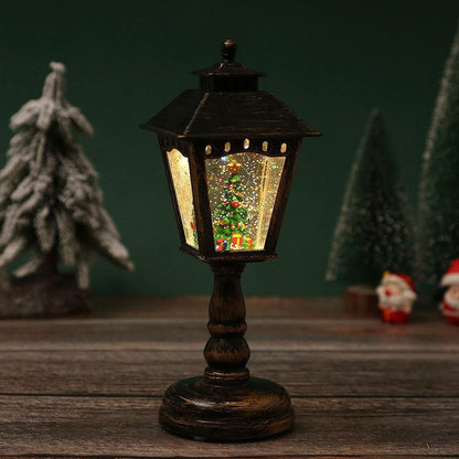 Festive Holiday Table Lamp Christmas Decorations