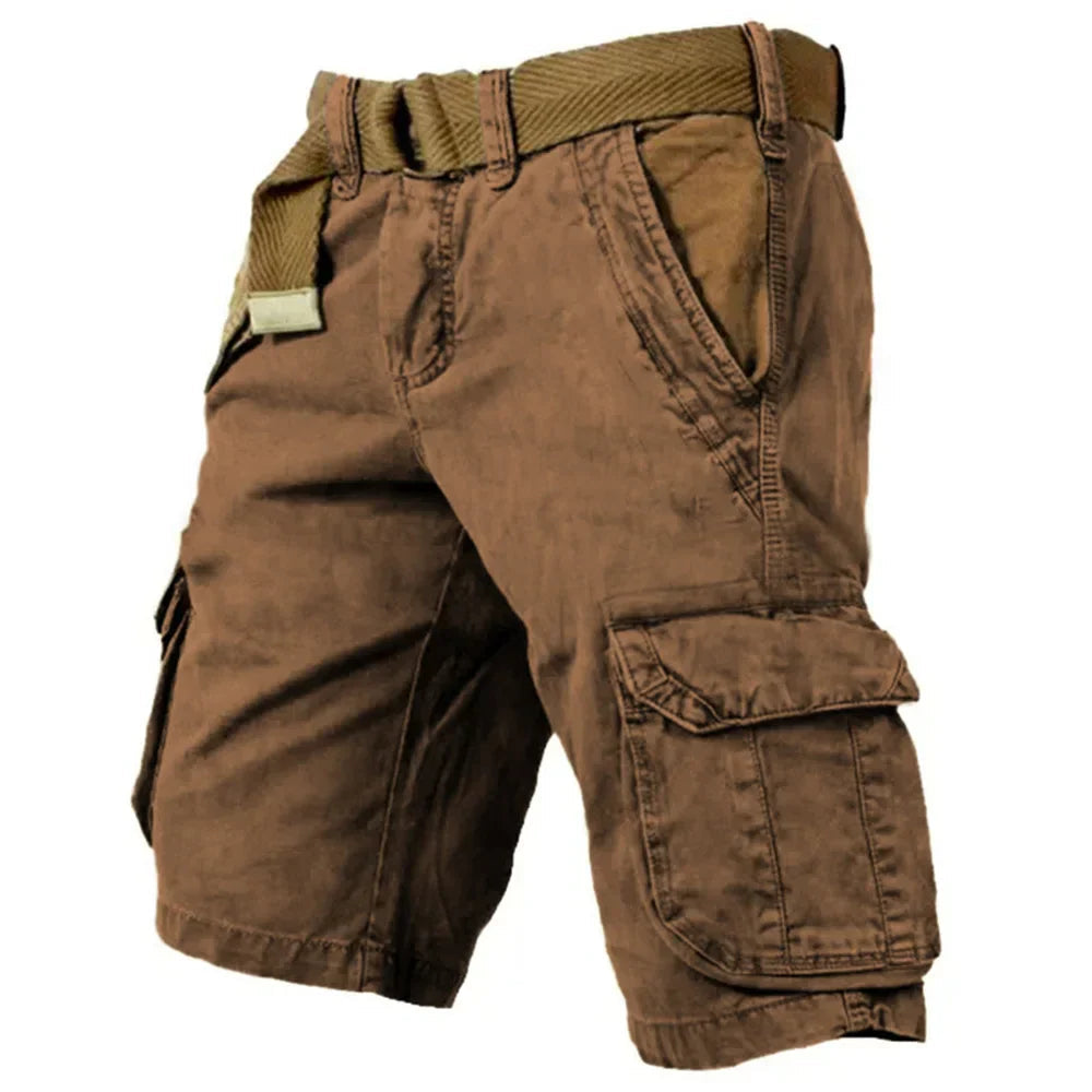 Men's Relaxed Fit Cargo Shorts - Vossary