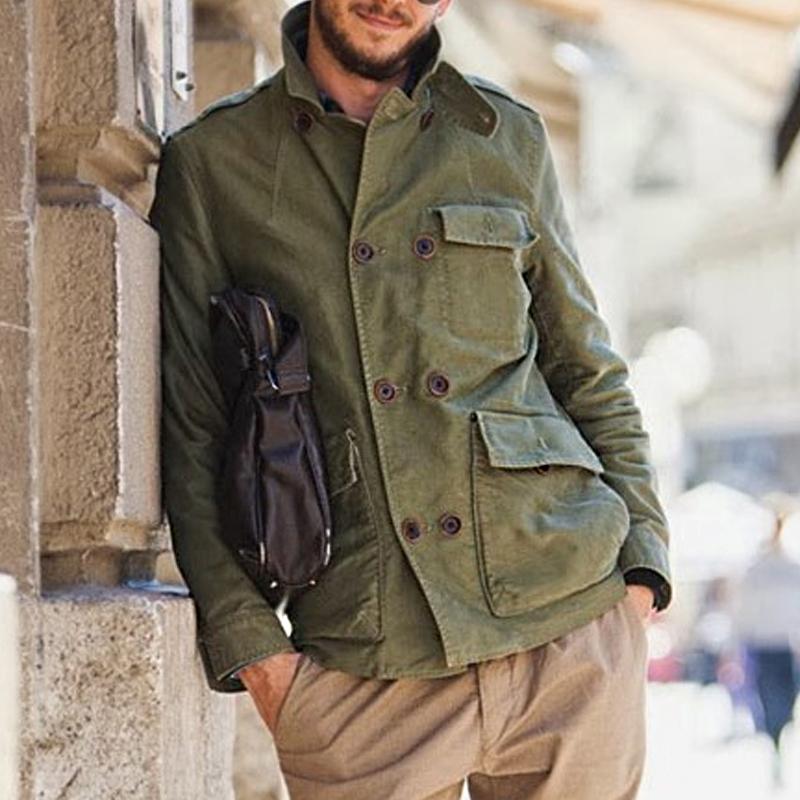 Tactical Mens Jacket with Multiple Pockets - EasyApparels