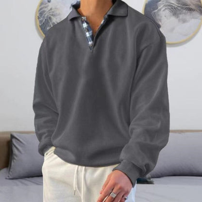 Comfortable Crew Neck Men's Sweater