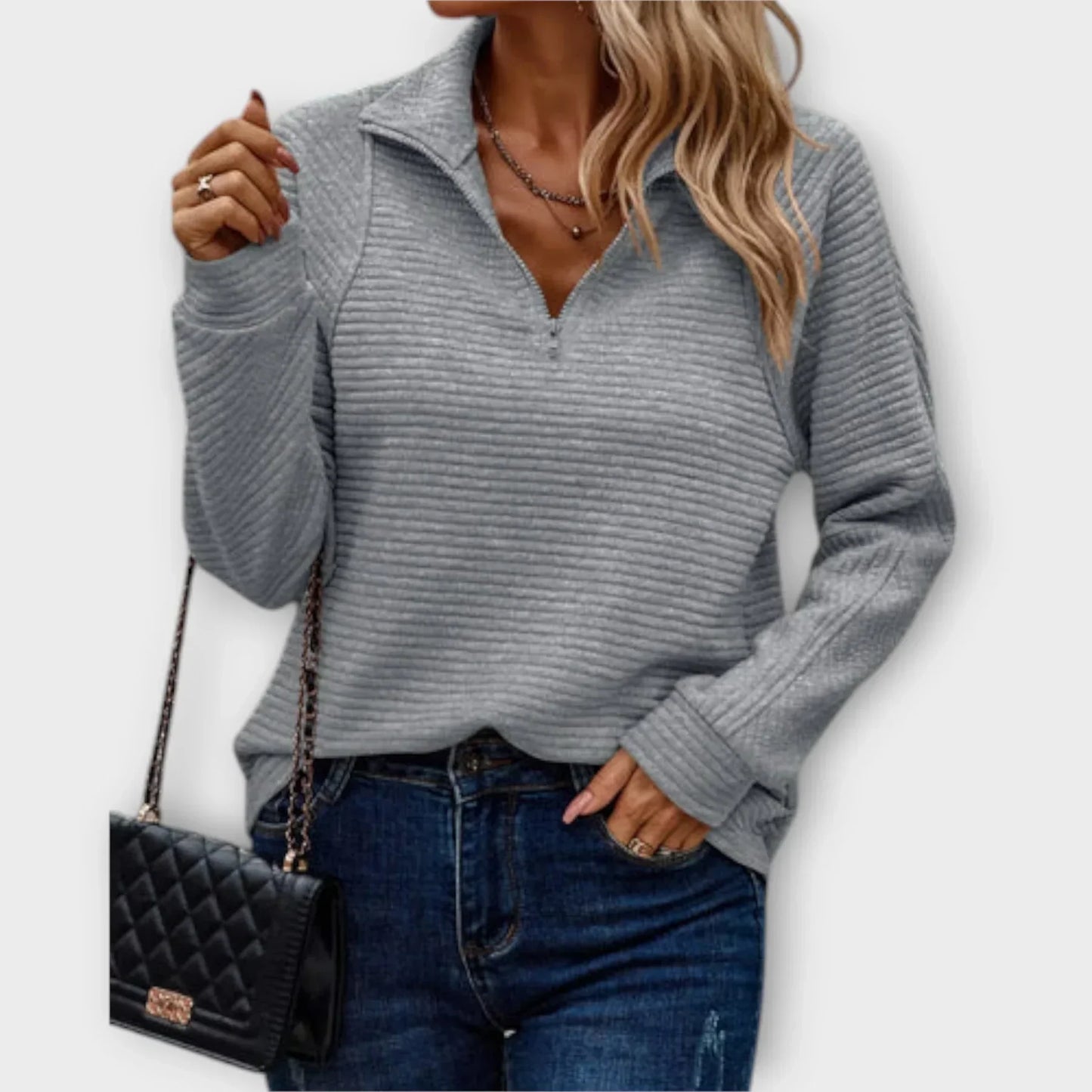Women's Fleece Half Zip Sweater