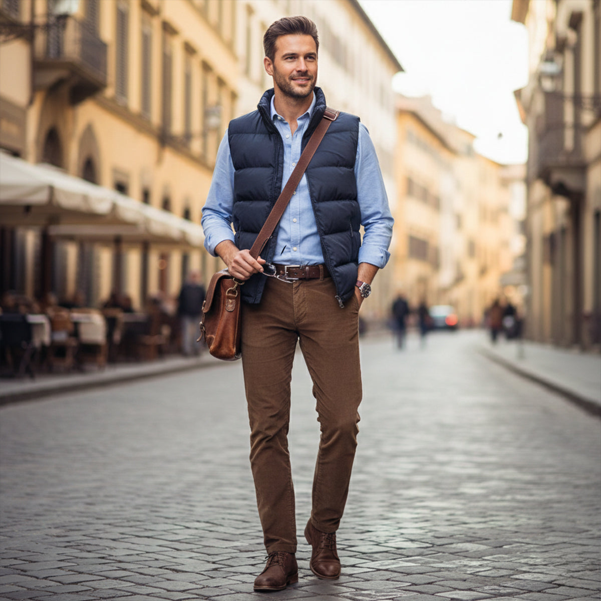 Warm Insulated Mens Puffer Vest