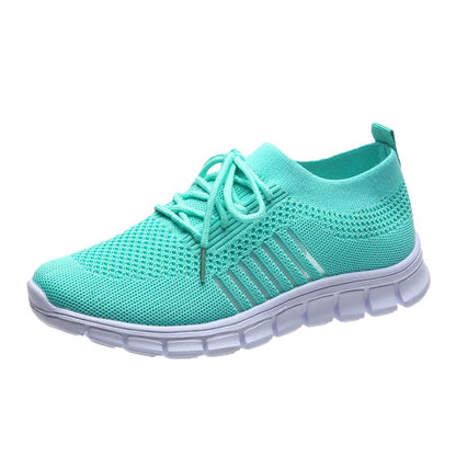 Ladies Anti-Slip Sneakers - ActiveColor-Turquoise-2.5-Nora Luxe